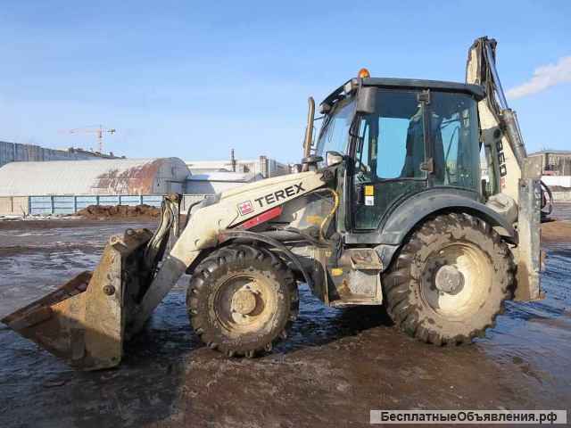 Экскаватор-погрузчик Terex 860, 2011 г, Англия