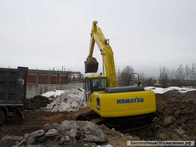 Гусеничный экскаватор Komatsu 200, безупречен
