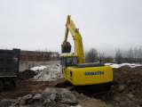 Гусеничный экскаватор Komatsu 200, безупречен