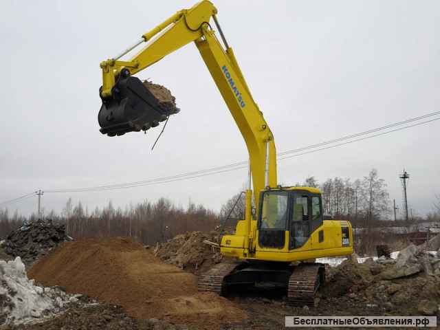 Гусеничный экскаватор Komatsu 200, безупречен