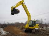 Гусеничный экскаватор Komatsu 200, безупречен