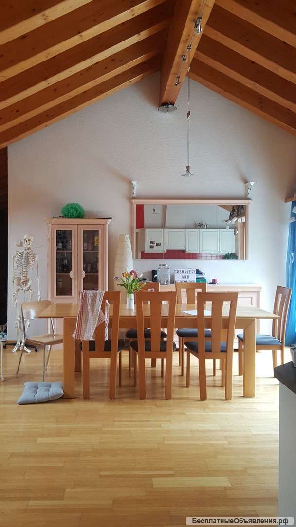 Rathaus, элитная недвижимость, светлая 4.5-комнатная мансарда, в тихом месте в центре