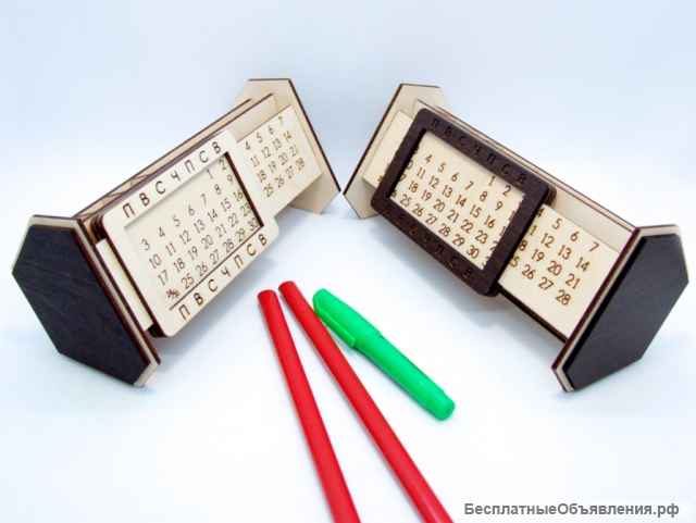 Настольный Органайзер - "Вечный Календарь" "RULTIG"