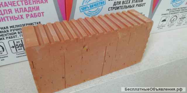 Кирпич разных видов и производителей