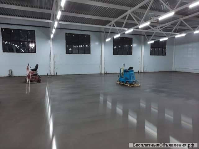 Бетонные и полимерные полы Москва и обл