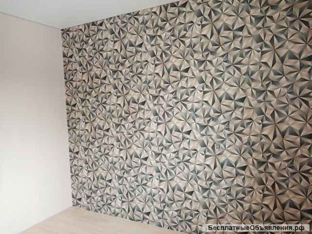 Поклейка обоев покраска стен шпатлевка во Владимире