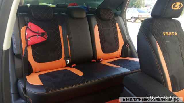 Модельные авточехлы на LADA Vesta 6