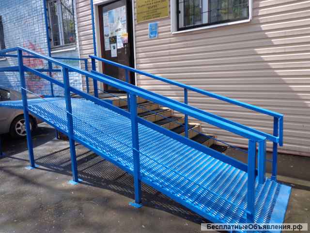 Пандус от производителя по размерам заказчика