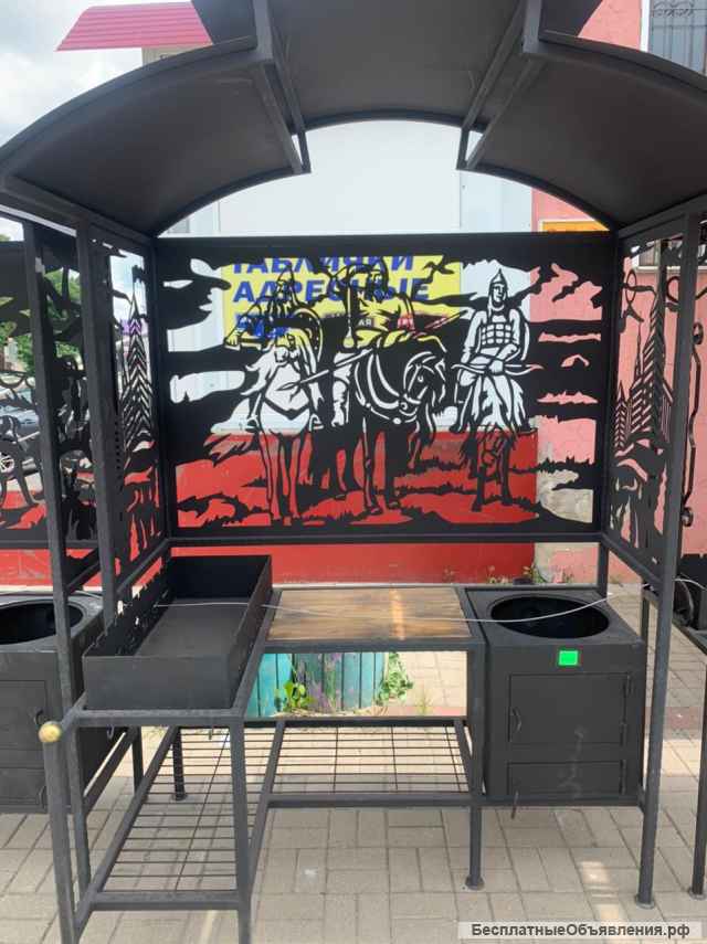 Мангал 3/1 плазменная резка