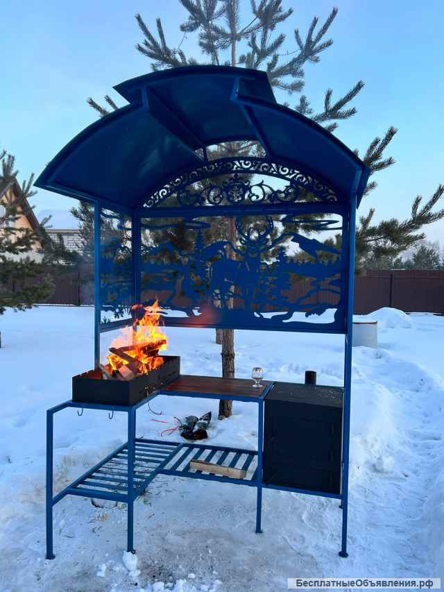 Мангал 3/1 плазменная резка