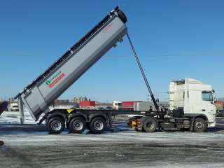 Требуются водители на самосвальный полуприцеп