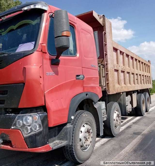 Самосвал 40 тн, Howo A7,8х4, в 2017году