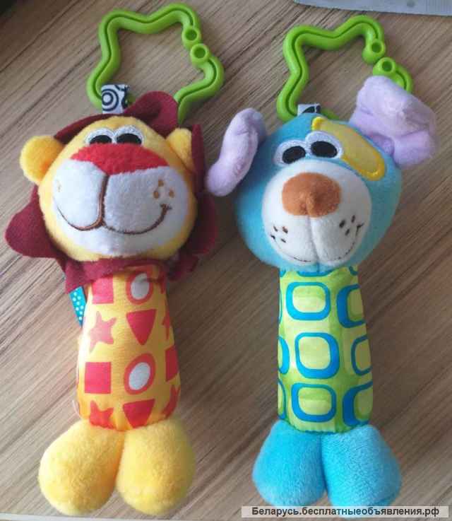 Игрушки-подвески, погремушки на кроватку, новые