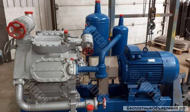 Двухступенчатый компрессорный агрегат Sabroe TSMC 108 S (б/у)