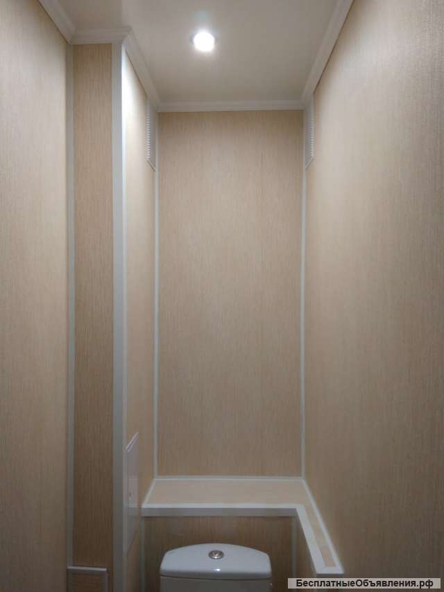 Установка ПВХ панелей