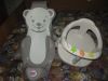 Горку для купания Buddy Ok Baby, сиденье в ванную Пластмастер, мобиль на кроватку Fisher-Price "Мечт