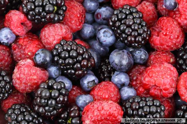 Овощи/фрукты, ягоды замороженные