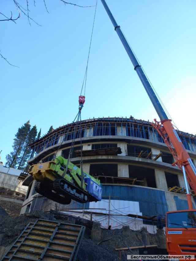 Услуги малогабаритного крана в Сочи
