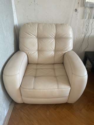 Кожаное кресло Britannica Форсайт