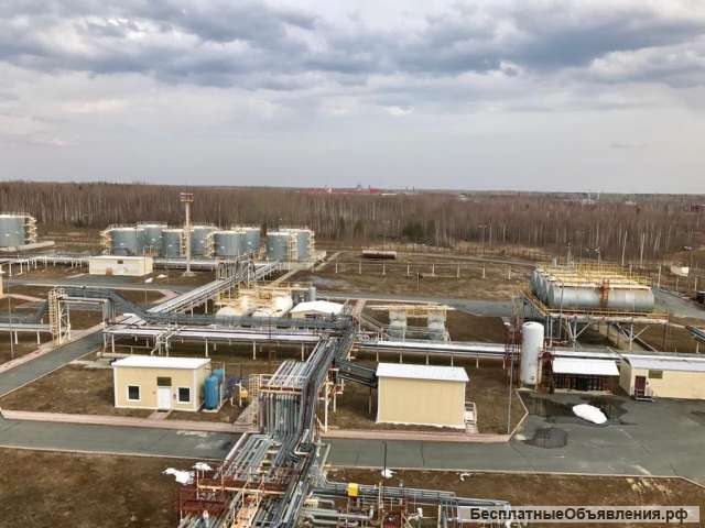 Нефтеперерабатывающий завод на консервации