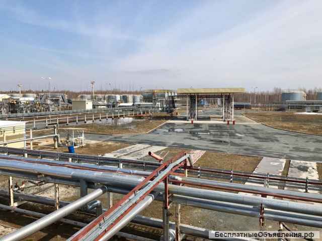 Нефтеперерабатывающий завод на консервации