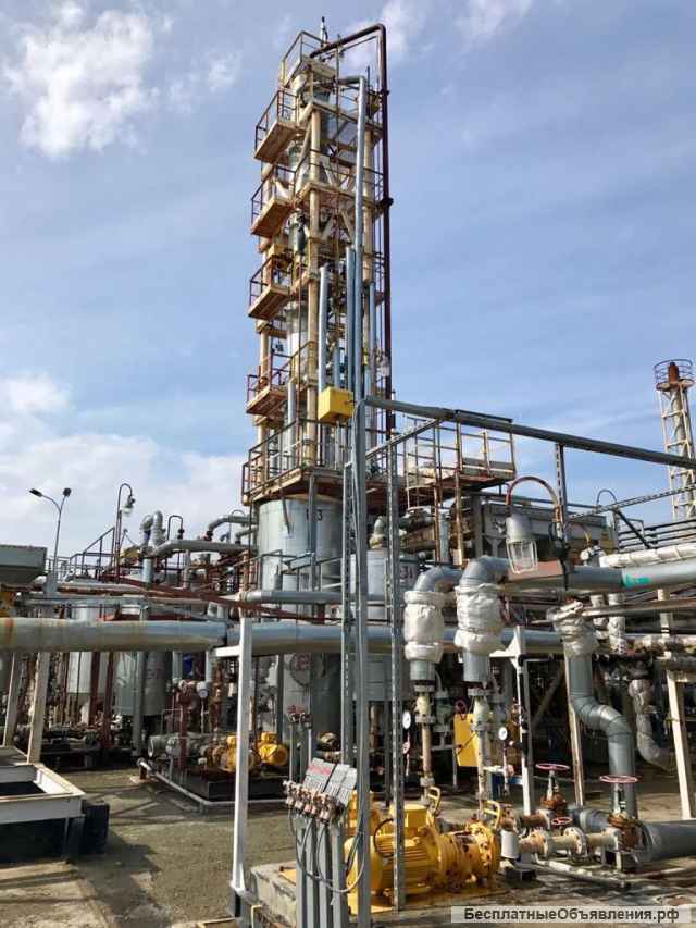 Нефтеперерабатывающий завод на консервации