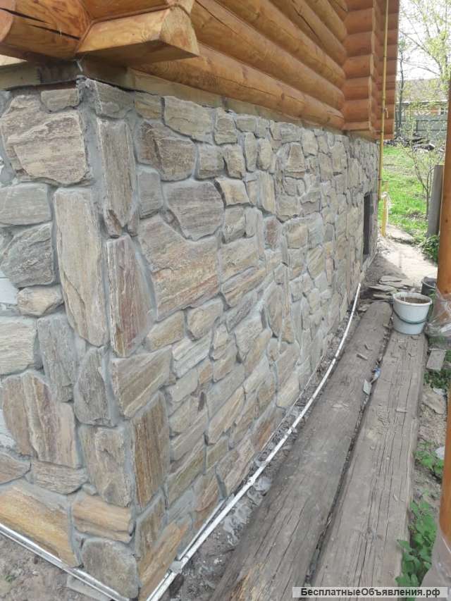 Монтаж камня и любой плитки внутри и снаружи