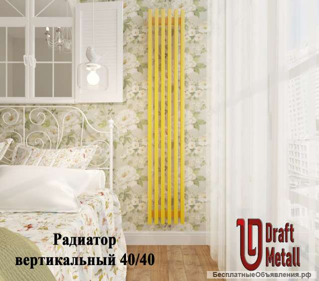 Дизайнерские радиаторы отопления от «DRAFT METALL»