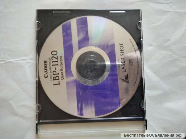 Матричный принтер CANON LQ 100 с кабелями и ПО