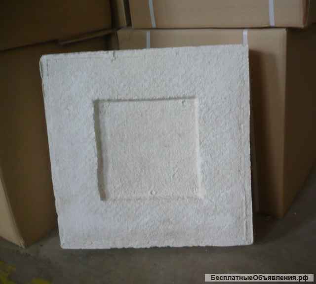 Плиты шамотно-волокнистые ШВП-350, ШВП-550, ШВПХ-550 с хромом