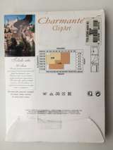 Колготки новые charmante италия 42 44 46 s м 80 den бежевые с рисунком цветы черные сбоку плотные по