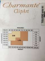 Колготки новые charmante италия 42 44 46 s м 80 den бежевые с рисунком цветы черные сбоку плотные по