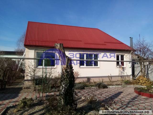 Благоустроенный дом общей площадью 100 кв. м.