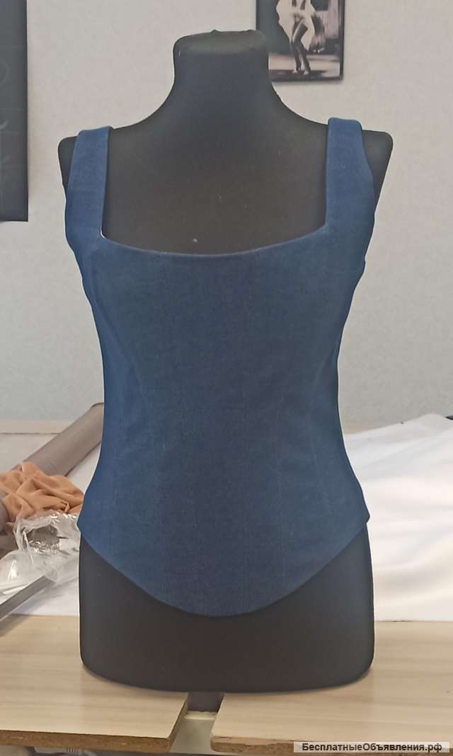 Корсетный топ