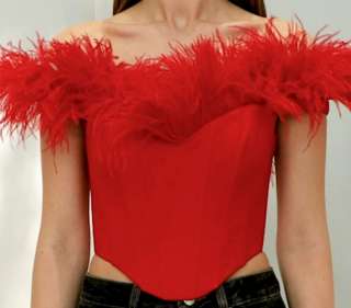 Топ корсетный