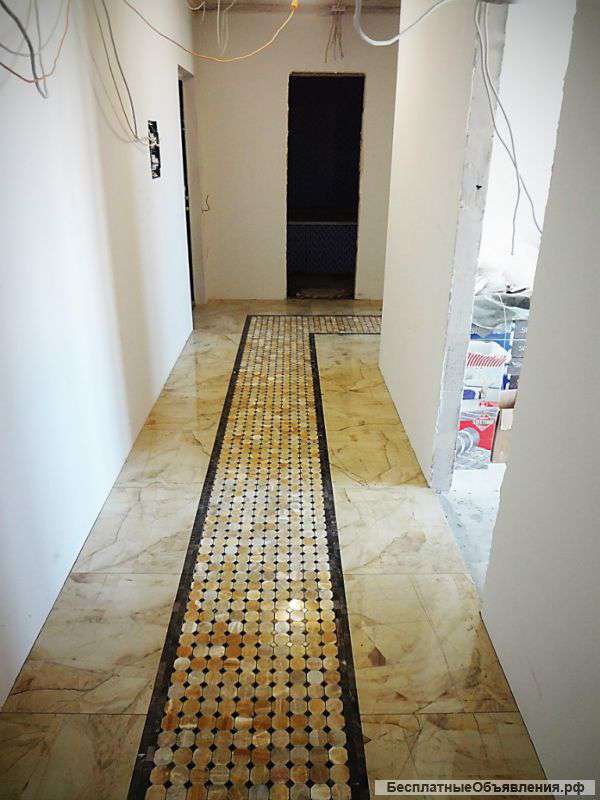 Плиточник выполнит укладку