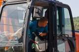 Разборка бу оригинал запчасти экскаватор выкуп JCB Hitachi