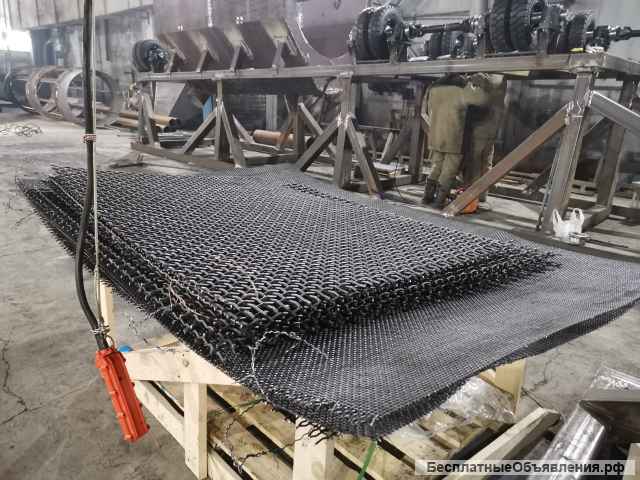 Сетка для грохота 40*40*6,0х1750х4500