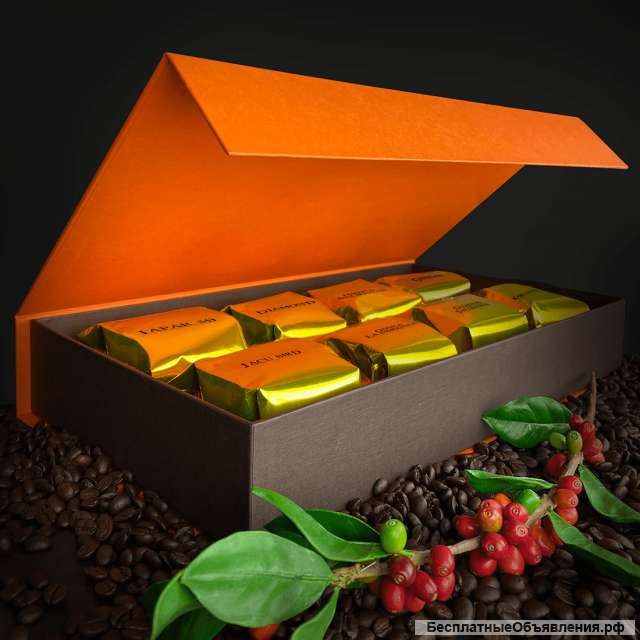 «Золотая коллекция» 1 / 8 редких элитных сортов кофе