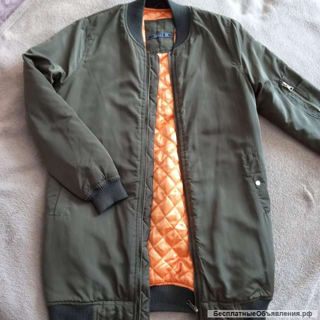 Куртка женская бомбер цвет хаки
