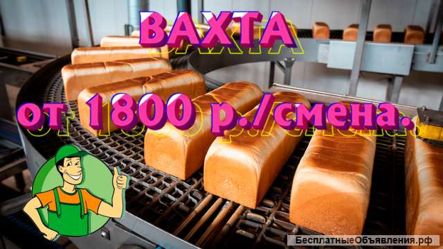 Фасовщик. Вахта с проживанием, питанием в Москве