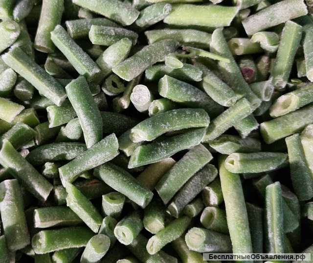 Фасоль резаная замороженная