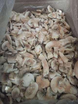 Шампиньоны резанные замороженные