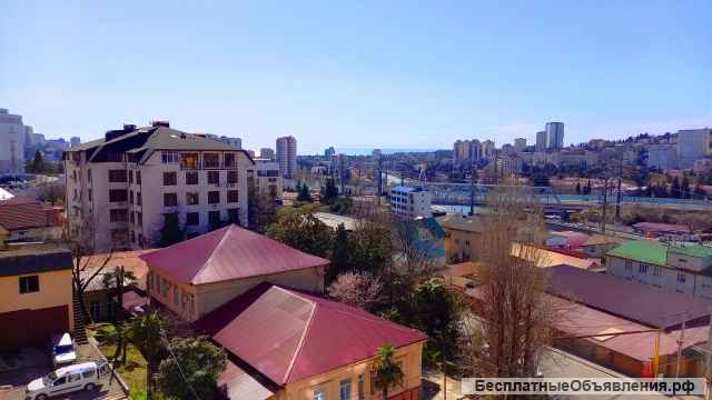 1 комнатную, видовую квартиру в Сочи по ул. Дагомысской