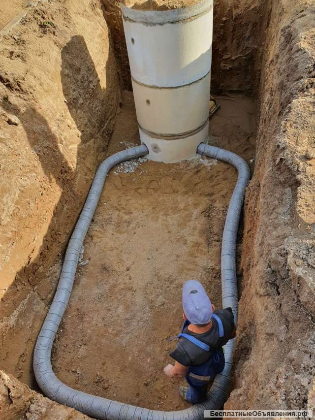 Прокладываем канализацию и водопровод