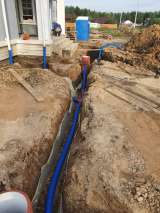 Прокладываем канализацию и водопровод
