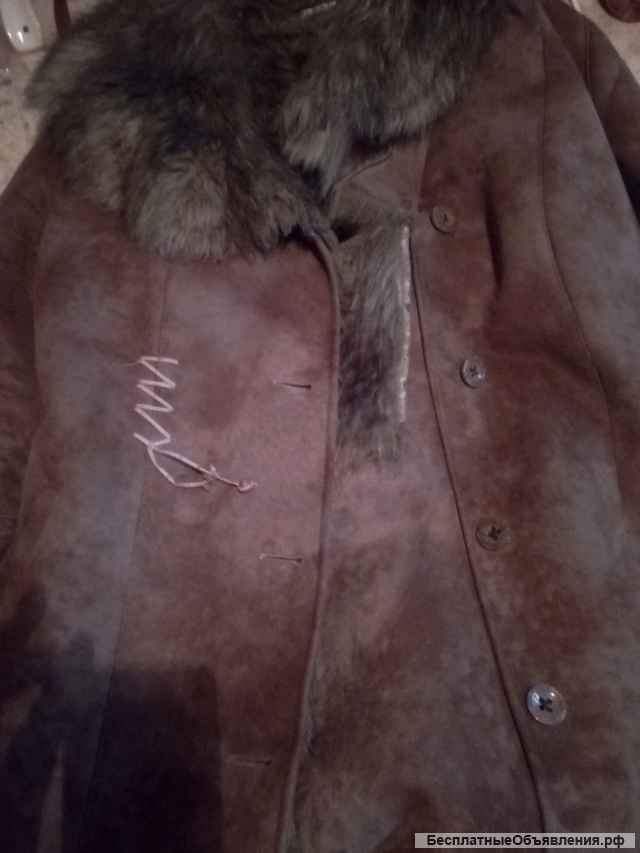 Женская дубленка