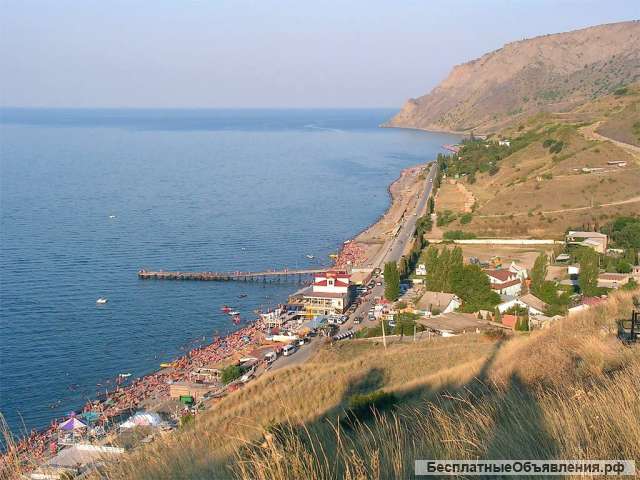 Видовой участок у моря в Севастополе