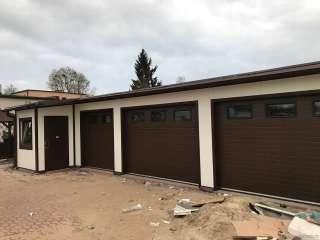 Гараж из сендвич панелей