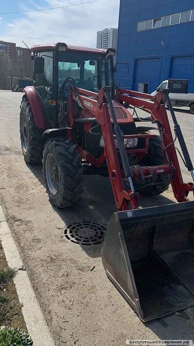 Трактор Case JX 110 + ковш
